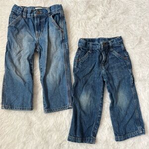 Cherokee & Children’s Place Set of 2 Toddler Classic Blue Jeans